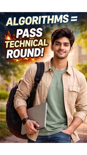 Algorithms & Flowcharts: Crack the Technical Round Faster #shorts #telugu #technical #algorithms