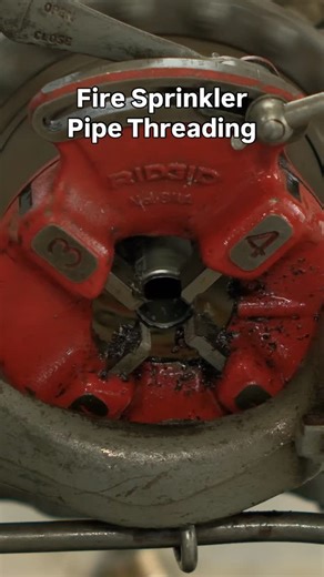 Fire Protection Company | CA on Instagram: "🛠️ The Art of the Perfect Seal: Oddly Satisfying Fire Protection There is something undeniably mesmerizing about the precision of a pipe threading machine. In this video, we’re taking a step back from the “big picture” of life safety to appreciate the craftsmanship that happens behind the scenes. . Fire protection is often gritty and tough, but there’s a real beauty in the details when the work is done right. . #fireprotection #firesprinkler #reels"