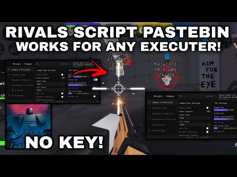 [🎃] RIVALS Script Pastebin **NO KEY** Safe No Ban | Aimbot + Silent Aim | Anti-HeadShot 35+ Features