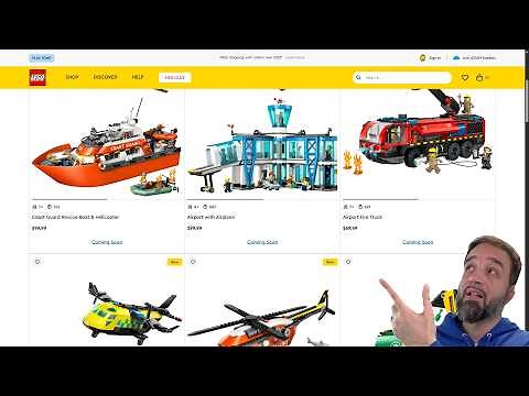 20+ New LEGO City 2026 reveals! Airport, Coast Guard, good vehicles, Rides chibi line #NotSponsored