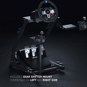 GT OMEGA Classic Wheel Stand Steering Wheel Stand for Logitech Steering Wheel G923, Logitech G29, Logitech G920 with V1 and V2 Shifter Mounts - Thrustmaster T300, T500 TX & TH8A - PS4 Xbox