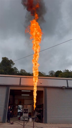 3.2K views · 31 reactions | We might be busy with Guy Fawkes Firework Season but we always find time to do some testing  If you require anything like this being built for you please get in touch #whatwedo #sfxengineering #flames | Firestorm Pyro FX | Facebook