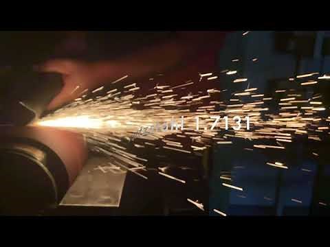 Die Funkenprobe von Metall HD 1080p
