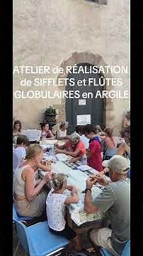 FÊTE DE LA SAINT-PIERRE 2026 Ateliers d'Argile, Sifflets & Flûtes Globulaires​ ​