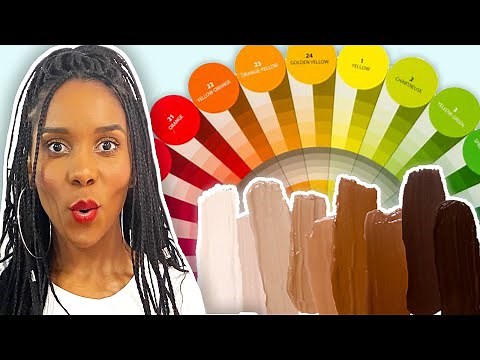 Using Every Color to Make Foundation?! (Beauty Trippin) ft. Miranda Cosgrove