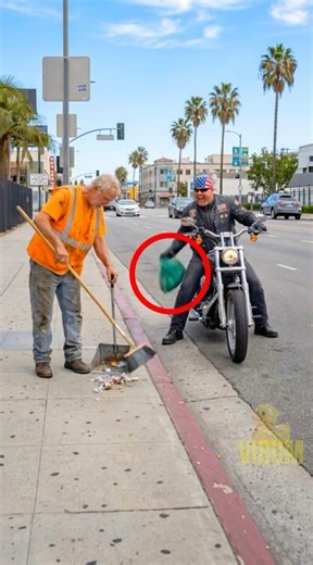 Two Riders Give A Life Changing Secret Gift #shorts #kindness