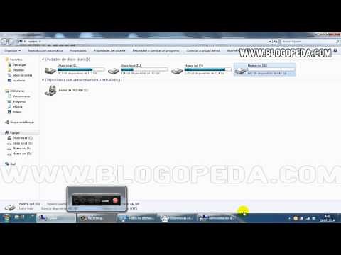 Aumentar el espacio de una partición activa en un disco duro en Windows 7
