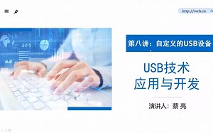《USB技术应用与开发》第八讲：自定义USB设备案例
