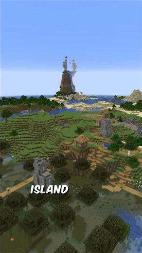 THIS IS THE CRAZIEST ISLAND SPAWN MINECRAFT SEED!