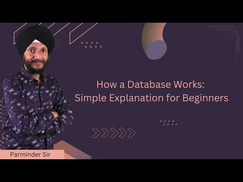 How a Database Works: Simple Explanation for Beginners