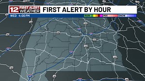 Raw Data: Hour by hour look at temps, clouds and rain... | WSFA Weather