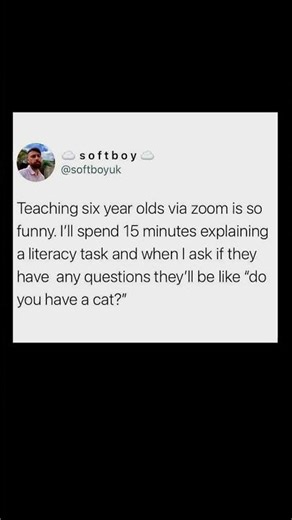 teaching kids on zoom be like | Subscribe for more #motivation 😊👍