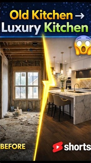 AI Kitchen Transformation You Won’t Believe 😱 #shorts #ai #aitransformation #home