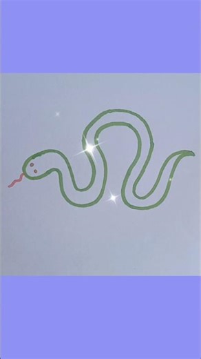 How to Draw a Cute Snake #HowToDraw #SnakeDrawing #CuteDrawing #EasyDrawing #DrawingForKids#shorts