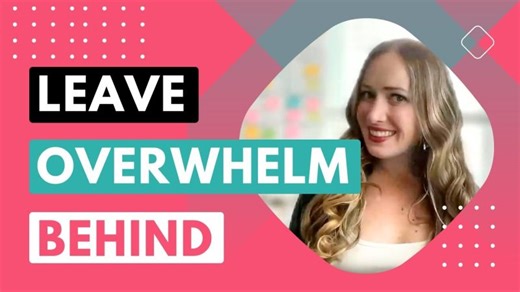 DON T make these 3 overwhelm mistakes — how to fix! | Sagan Morrow