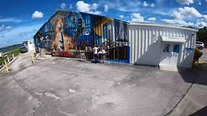 Dedicated to those who have gone before us, walk beside us, and rise up behind us in their commitment to telling the NASA story and inspiring the world's future explorers, the Press Site at Kennedy Space Center is pleased to unveil our new mural. 🎨 Artist: Christopher Maslow | NASA's Kennedy Space Center