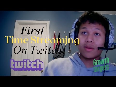 My First Time Streaming on Twitch (Beginner Struggles 😅)
