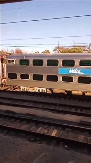 Video 68 A lot of electric Metra trains sitting in a yard. #trains #metra710 #metra204 #metra1314