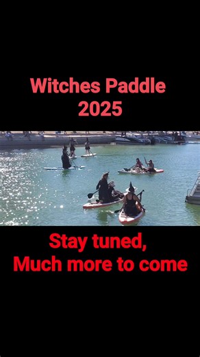 The Annual Witches Paddle in Lake havasu with 100s of Witches and warlocks Paddle from Rotery Beach to the London Bridge! More to come! #londonbridge #heathotel #londonbridgebeach #lakehavasu @witchesPaddlehavasu | Lonnie R Stratton