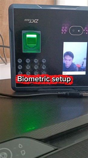 Biometric set up database management Homeservice @ Laflee Bajada #Biometrics #reelsvideoシ | Cybertech Bonin