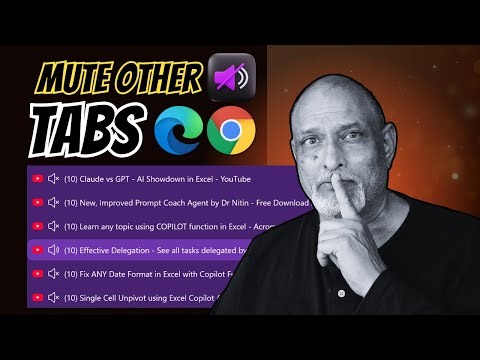 Mute Other Tabs - Solo a Tab - Browser Extension - Created by Copilot