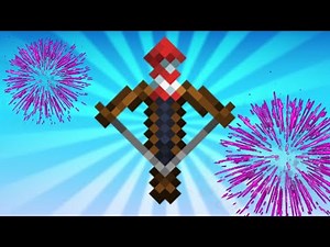 How to use a Crossbow to launch Fireworks! WORKING 1.16