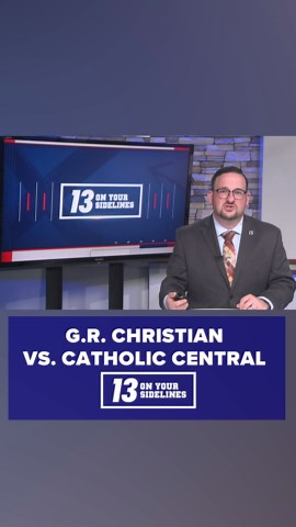 Grand Rapids Christian vs. Catholic Central volleyball