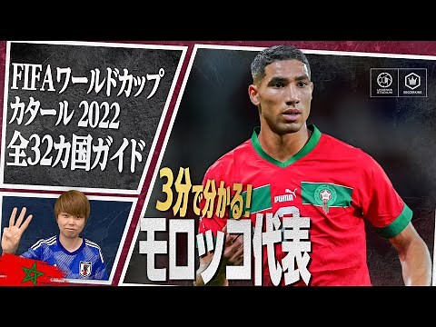 3-minute guide to Morocco national team🇲🇦 [FIFA World Cup Qatar 2022 All 32 countries guide 23/32]