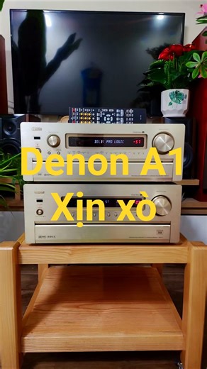 🍁Cặp đôi Amply-Pre Denon A1 đẹp long lanh, hàng hiếm đấu giá Nhật bác nào chốt LH☎ o9.46.1o.16.36
