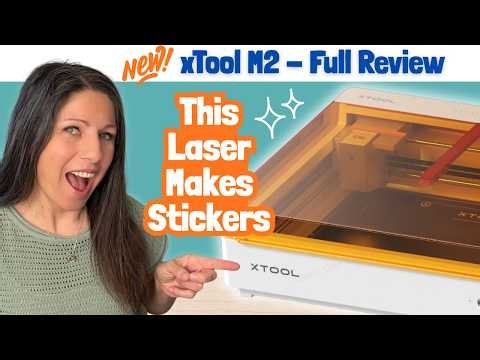 xTool M2 Cut, Engrave & PRINT!! Best Beginner Friendly Laser