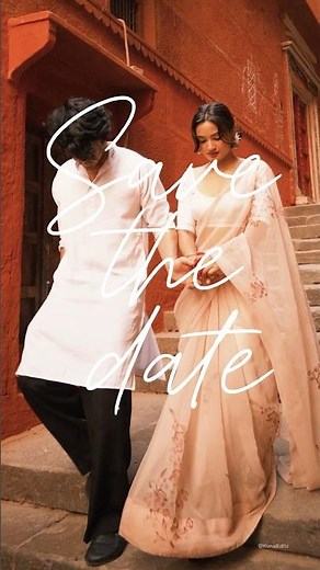 Save The Date | Pre-Wedding Save The Date Video | Wedding Template | Viral VN Code Template #shorts