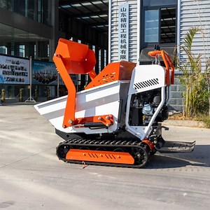 [Hot Item] Garden Machinery Mini Dumper Self Loading Crawler Loader Dumper Mini 500kg Dumper