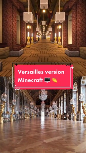 Visitez le Château de Versailles en Minecraft