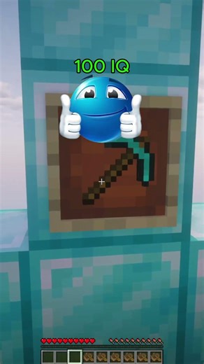 -999 IQ VS 100IQ VS 99IQ MINECRAFT #shorts