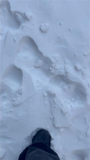 Walking on Crunchy Snow ASMR NewYork city – Part 2 | Squeaky Footsteps #asmr #satisfying #asmrshorts