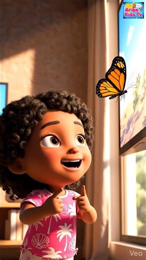 Arika and Butterflies | Happy Learning Kids video | Arika Kids TV