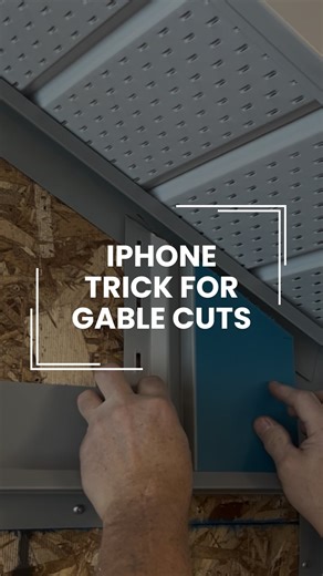 Buchner Manufacturing | Your iPhone knows your roof pitch🫢 #tipsandtricks #contractorlife #contractortips #sidinginstaller #sidinginstallation | Instagram