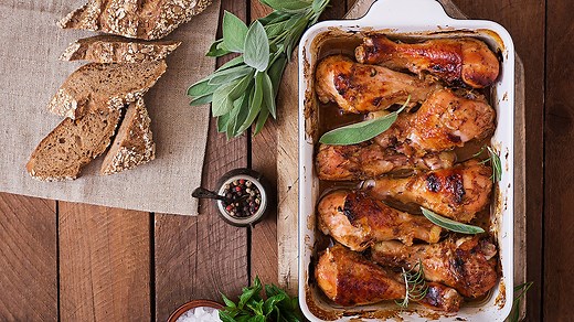 Recette Pilons de poulet au four (facile, rapide)