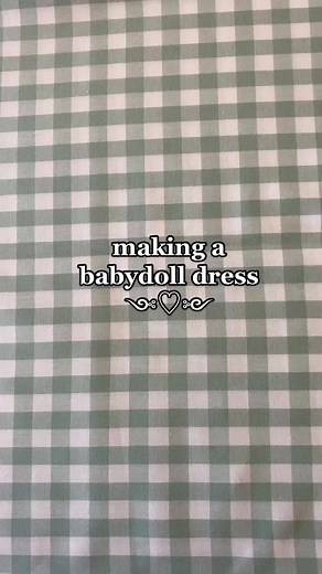 Summer Babydoll Dress Sewing Tutorial