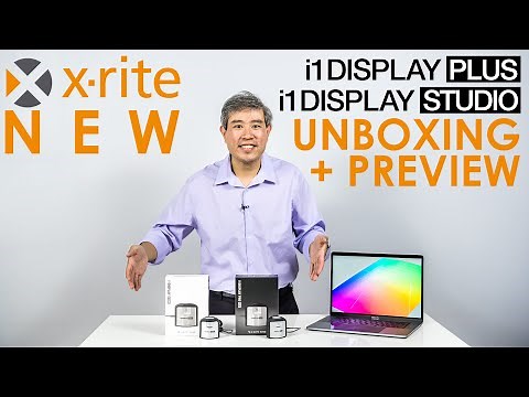 New X-Rite i1Display Pro Plus & i1Display Studio Unboxing and Initial Calibration Test!
