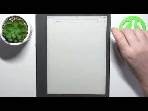 How To Open Web Browser On Amazon Kindle Scribe 10,2