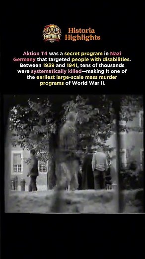Aktion T4: History's Forgotten Mass Murder #HistoryChannel #WWII
