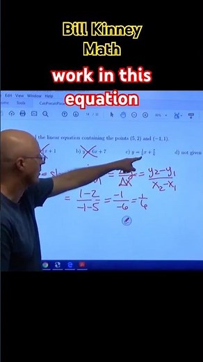 Is CHECKING ✅ BETTER Than SOLVING?? | Find Line Equation SHORTCUT