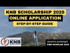 How To Apply For KNB Scholarship 2025 | Complete Step-By-Step Guide