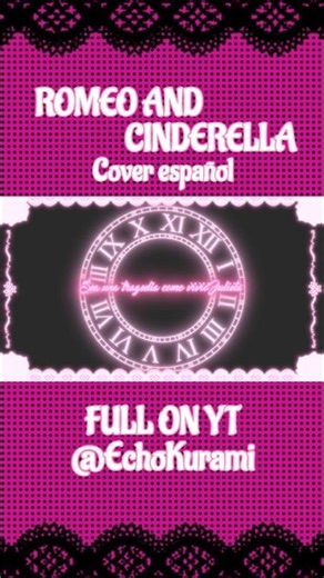 [🗝️] • ROMEO AND CINDERELLA • Cover español #vocaloid #vsinger #hatsunemiku