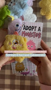 Need a non candy and non scary Halloween class gift idea? These adorable and fuzzy monster keychains are perfect! Just comment 2319 and I’ll send you all the details. Who knows this trigger word reference 🤣 Send this to someone who needs an idea and share 👻 Teachers an idea for you to give your class something generic while celebrating. #teacherideas #teacherinspiration #elementaryteacher #halloweenpartyideas #halloweenparty #partyfavors #kidspartyideas #halloweeninspo #classgifts #teacherfoll