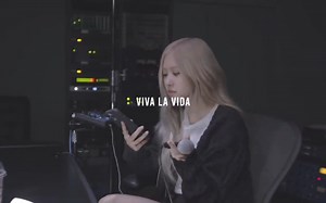 ROSÉ - Viva La Vida (Coldplay) Live Studio Cover