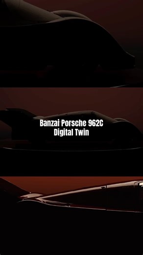 3D Model | Porsche 962 Banzai | Digital Twin #3d