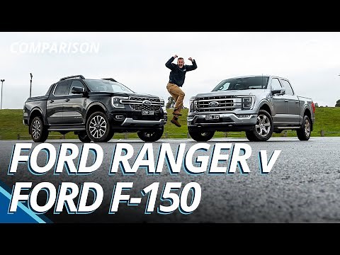 2024 Ford F-150 v Ford Ranger Comparison | USA’s and Australia’s favourite pick-ups go head-to-head