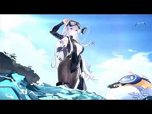 Azur Lane: USS Enterprise L2D Skin [Diving Under Blue Skies] Receive Animation (Only Animation)